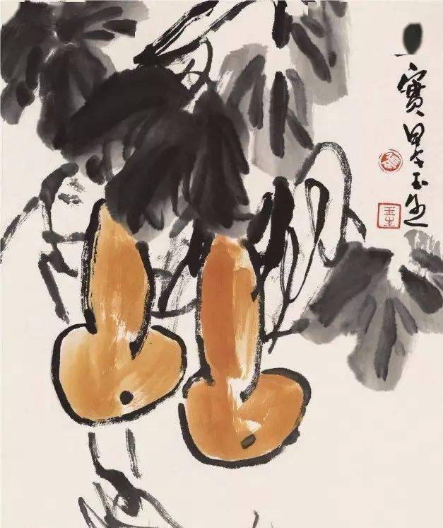 图文教程写意葫芦的画法