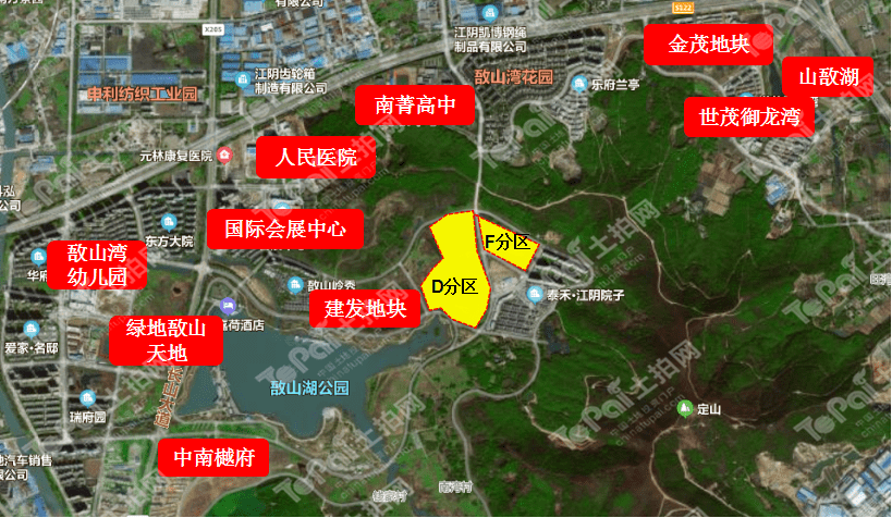 江阴:金茂继续深耕 敔山湾再挂“王炸”地块,最高限价19500元/㎡,触顶摇号!_成交