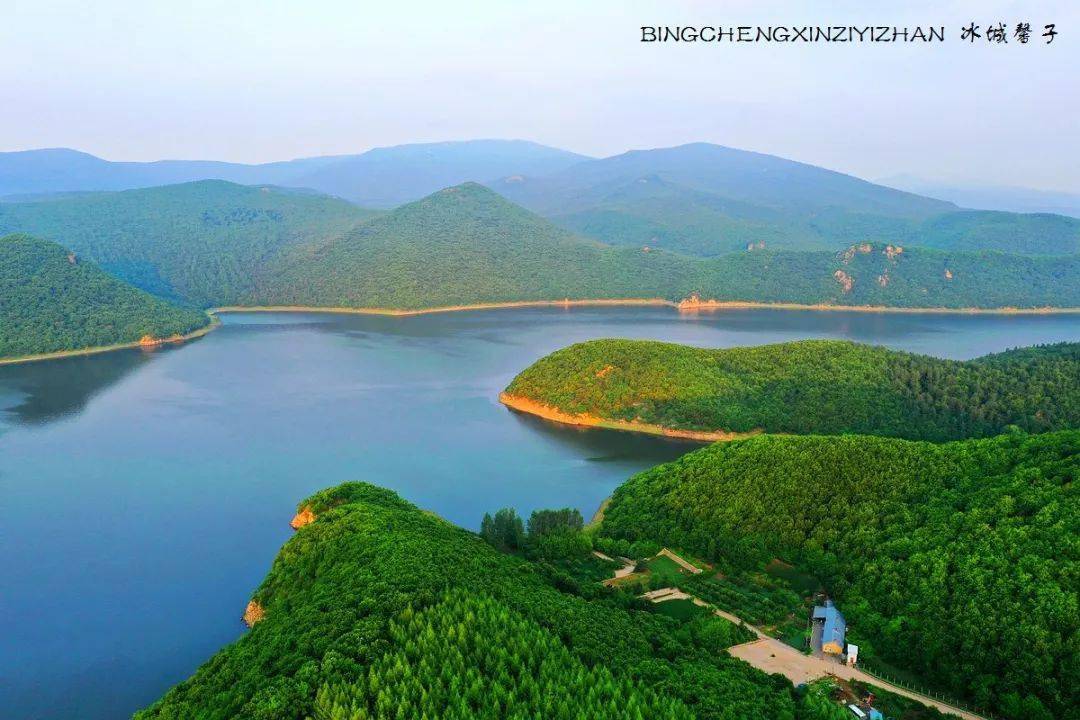 仙境是何处人间镜泊湖