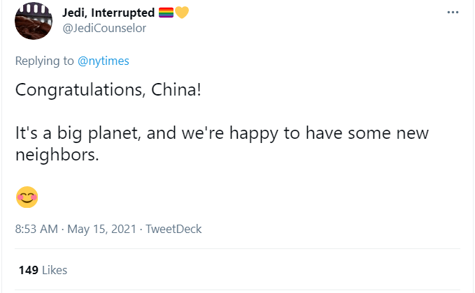 网友|天问一号探测器成功着陆火星，国外有人的反应有意思了