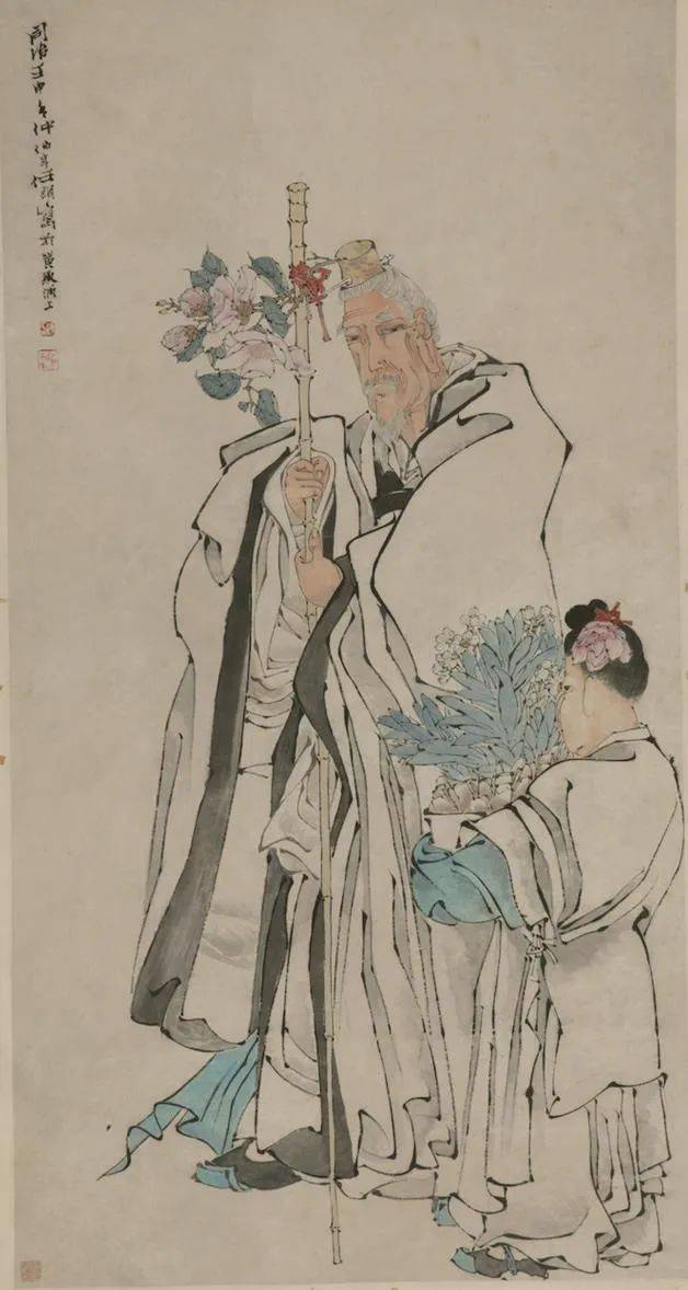 再读任伯年“妙笔传神”，中国美术馆展其人物画作_馆藏