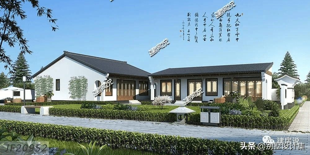 陕西老板建一层中式别墅给父母养老,邻居看了都夸他孝顺又有出息_造价