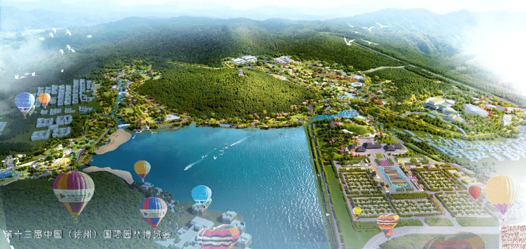 徐州)国际园林博览会拟于2021年9月至12月举行,主园址位于吕梁山旅游