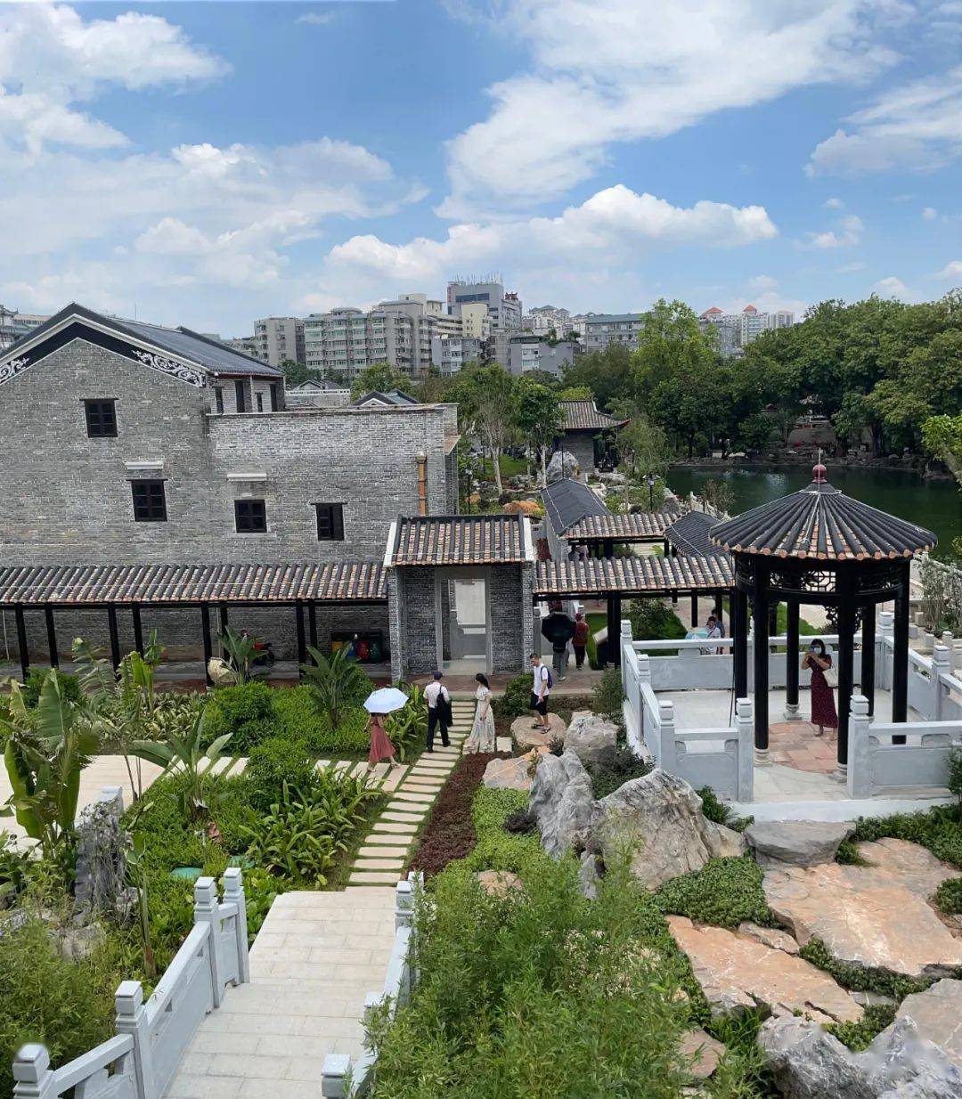 无怠懈斋,富荣里…佛山梁园新园部分景观对外开放_禅城区