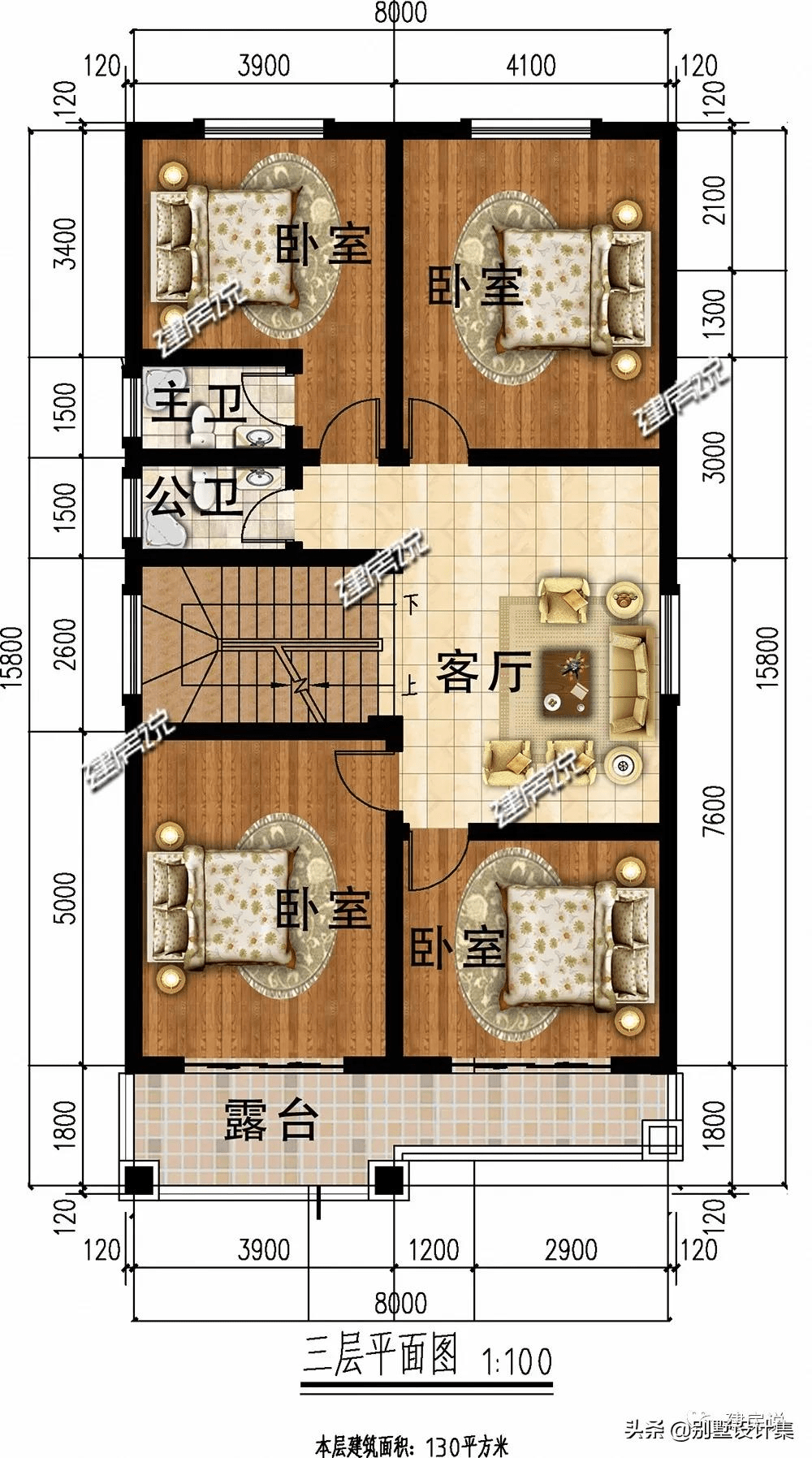 5款带车库的别墅图纸家里有车千万别错过住进去做梦都会笑醒