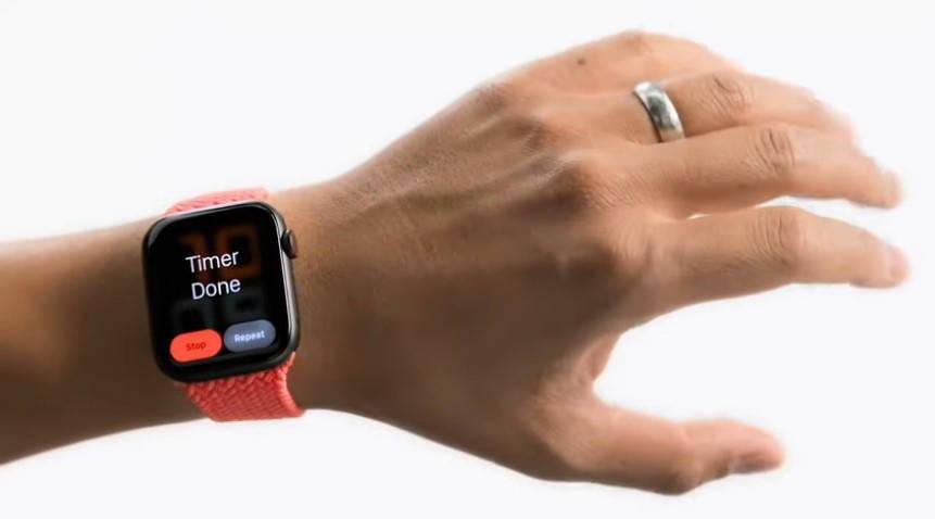 苹果 Apple Watch 将很快支持手势操控