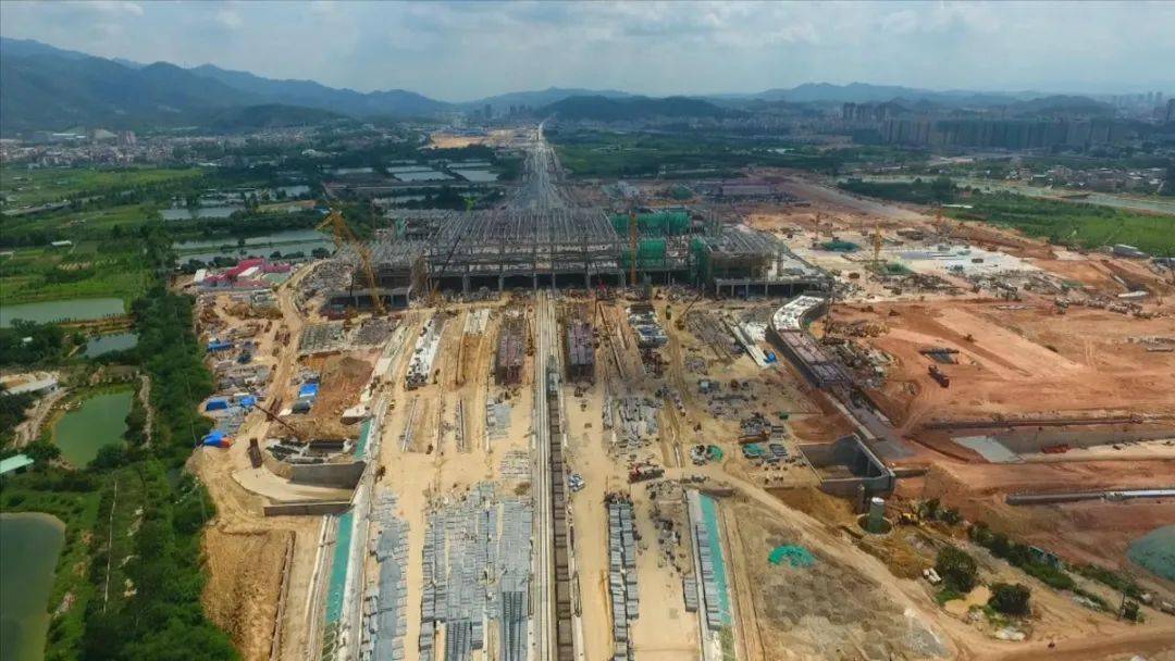 赣深高铁最新进展来了惠州境内铺轨完成