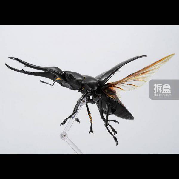 海洋堂kaiyodorevogeo长颈鹿锯锹形虫可动仿真动物模型