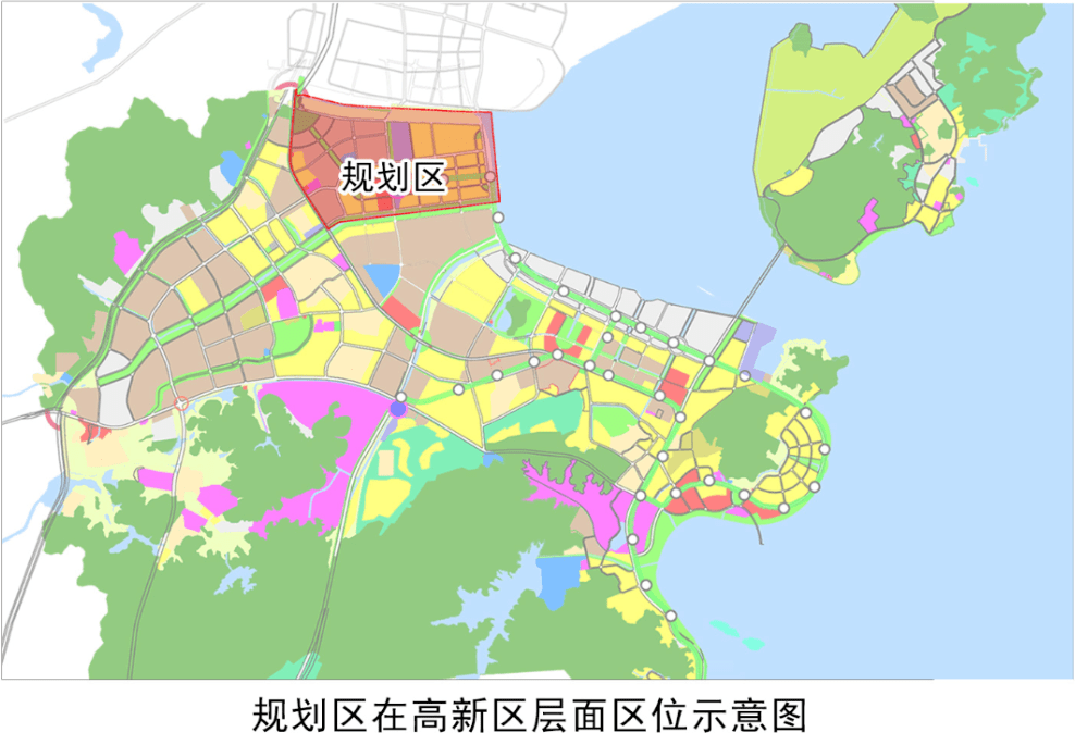 该区域位于珠海市北部,由唐家,金鼎和淇澳岛组成,占地面积共计139平方