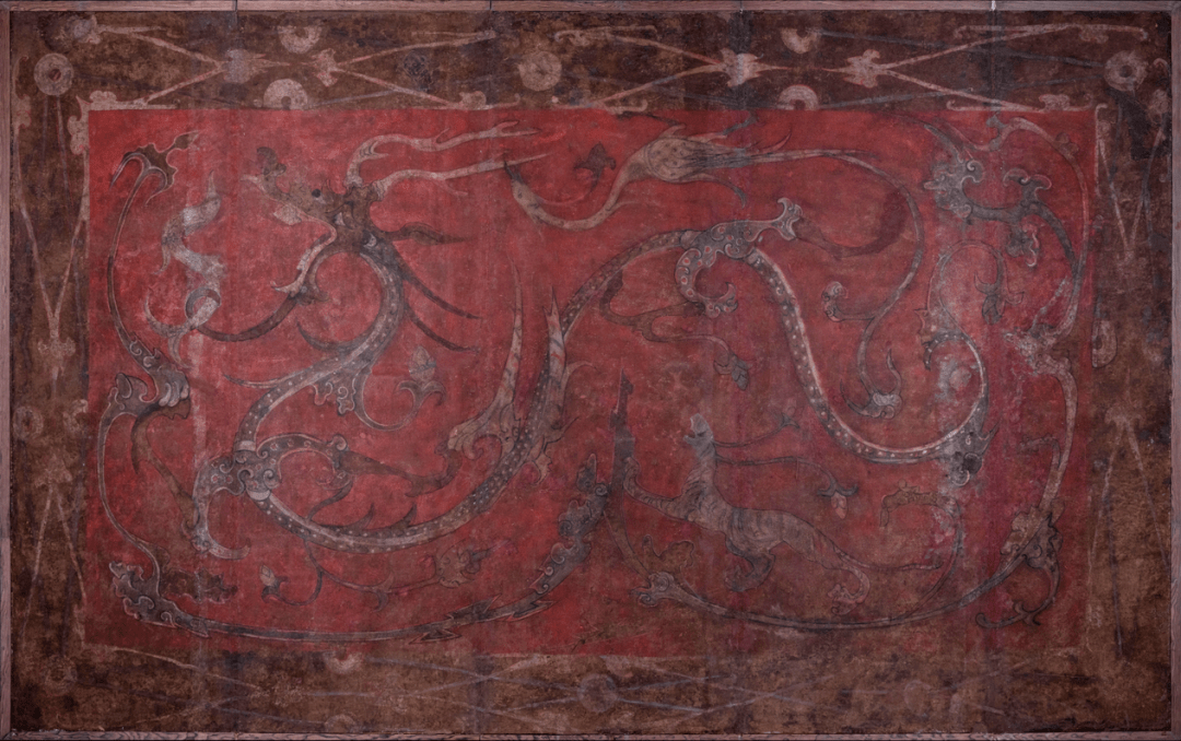 莅临芒砀山旅游区参加《四神云气 图传千秋》纪录片专家采访活动_壁画