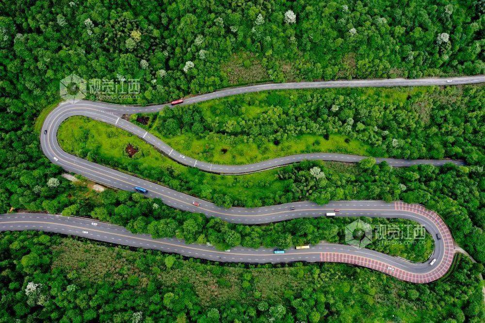 视觉交通 | 江西井冈山:莆炎高速泰井段美如画