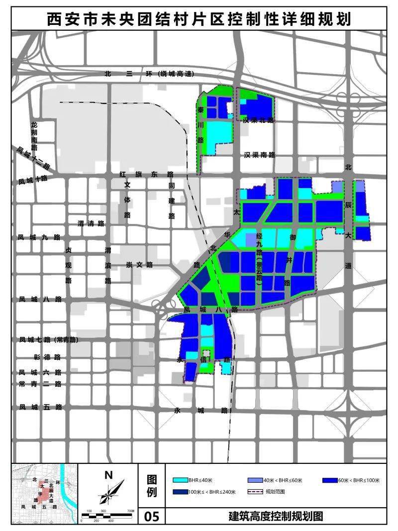 西安强制性规划图图片