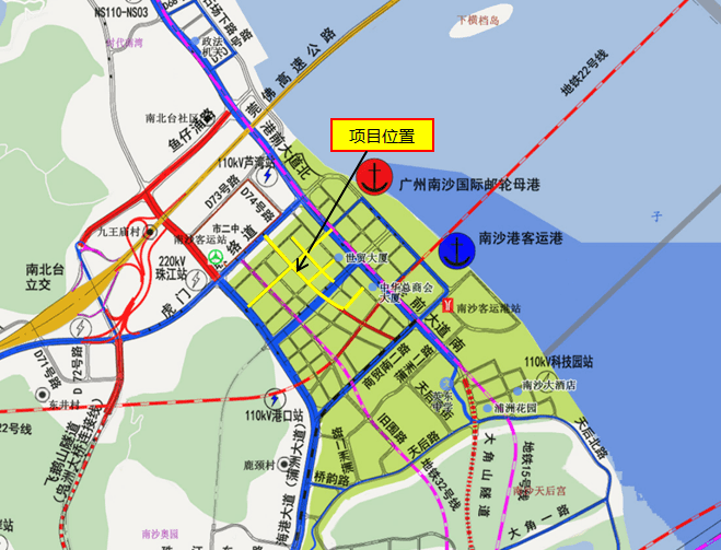 总投资536亿元南沙湾南沙枢纽区块将新增民生配套