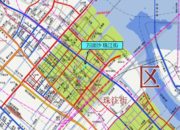 总投资536亿元南沙湾南沙枢纽区块将新增民生配套