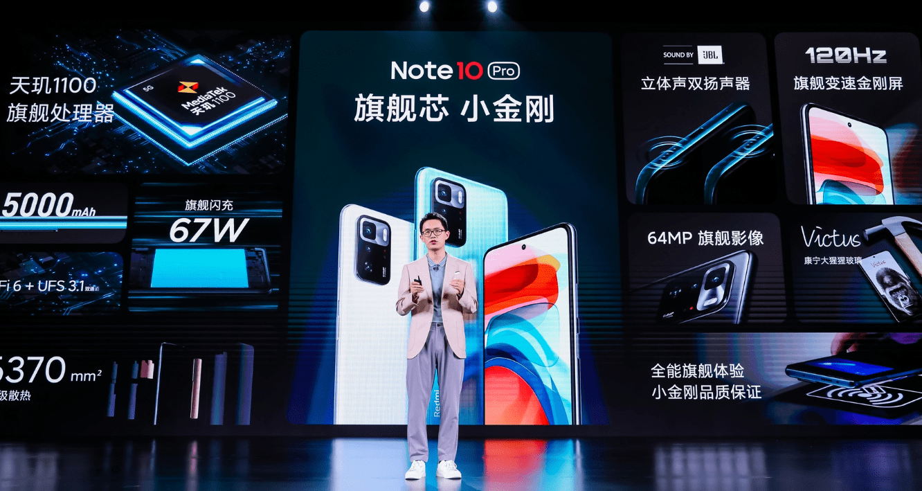 Note|Redmi Note 10 Pro发布：天玑1100 升级67W旗舰闪充