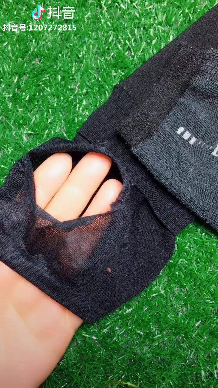 踩脚破洞袜子04来补救