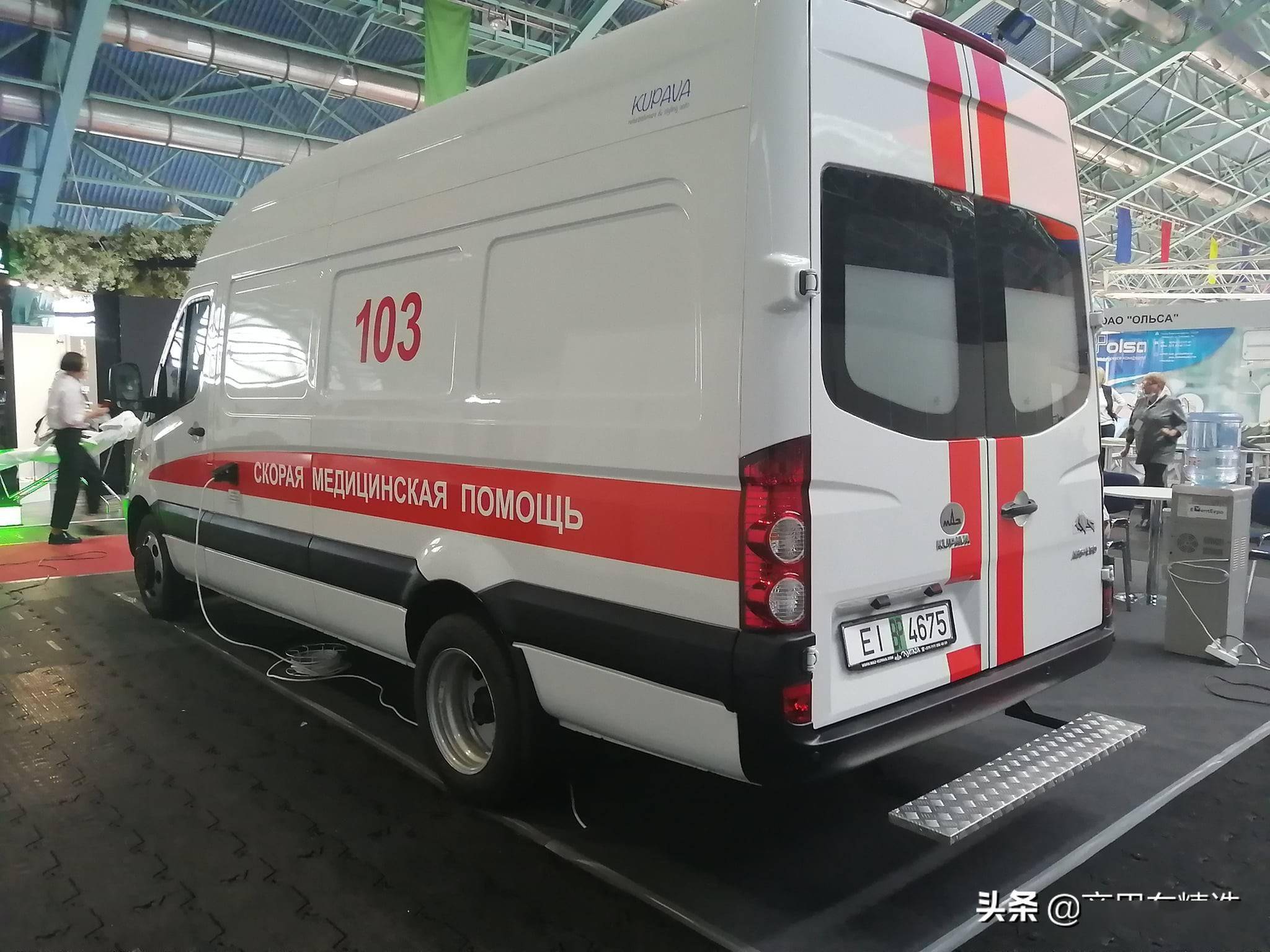 江淮星锐换标车maz救护车亮相2021白俄罗斯医疗保健展