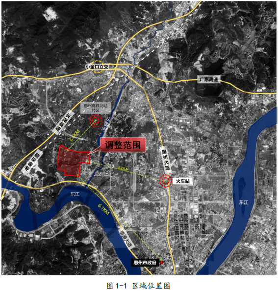 建3所中小學3所醫院惠州這一重要片區規劃有變