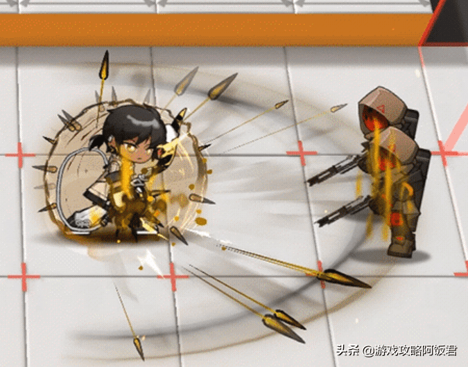 明日方舟棘刺带着5个购物袋揍人新皮肤18源石带特效