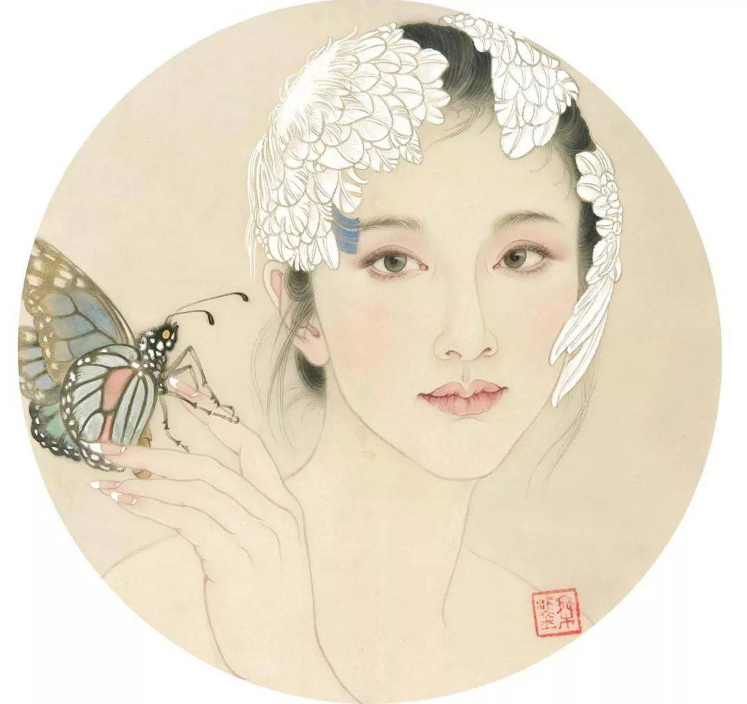 涨知识工笔人物画的皮肤颜色怎么调怎么染