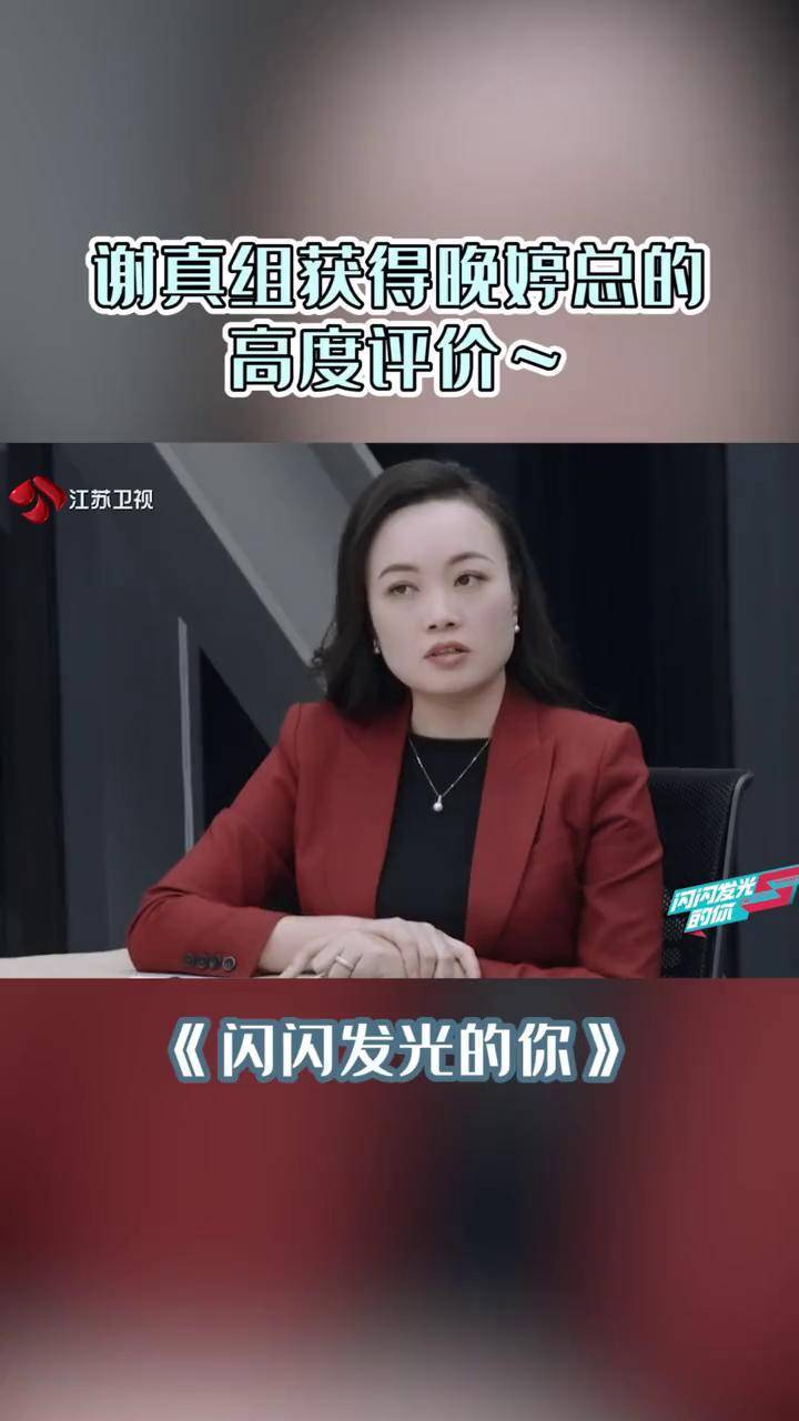 谢真组获得晚婷总的高度评价闪闪发光的你