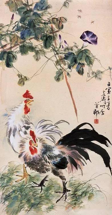 王雪涛《鸡》 藏家展厅收藏资讯|艺术家|书画家|书画名人|书法家
