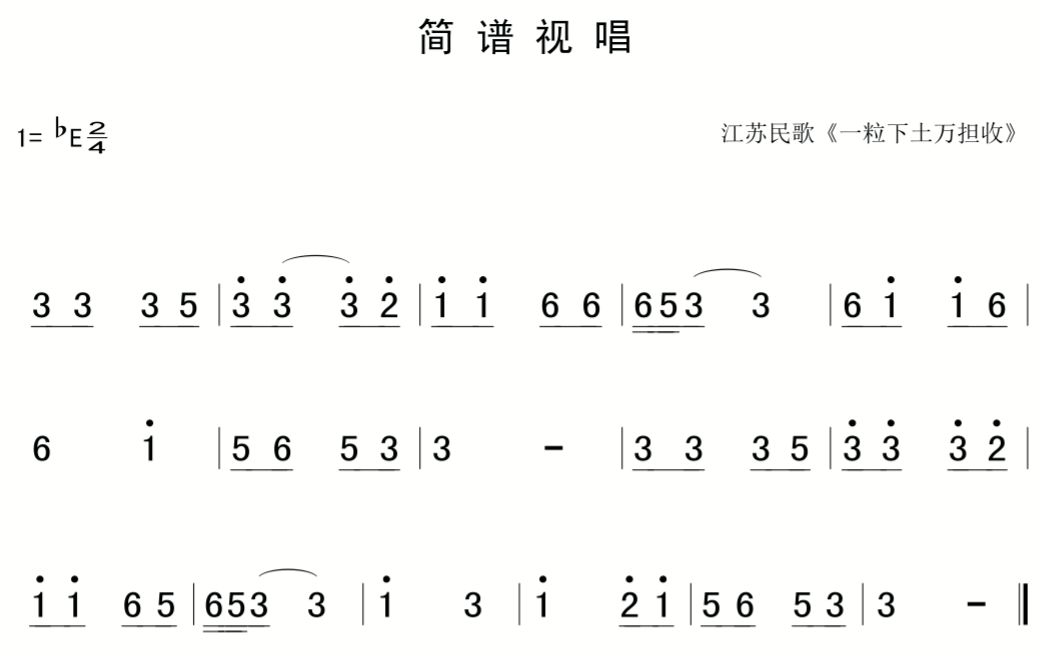 简谱发音5_五线谱简谱对照表发音(2)