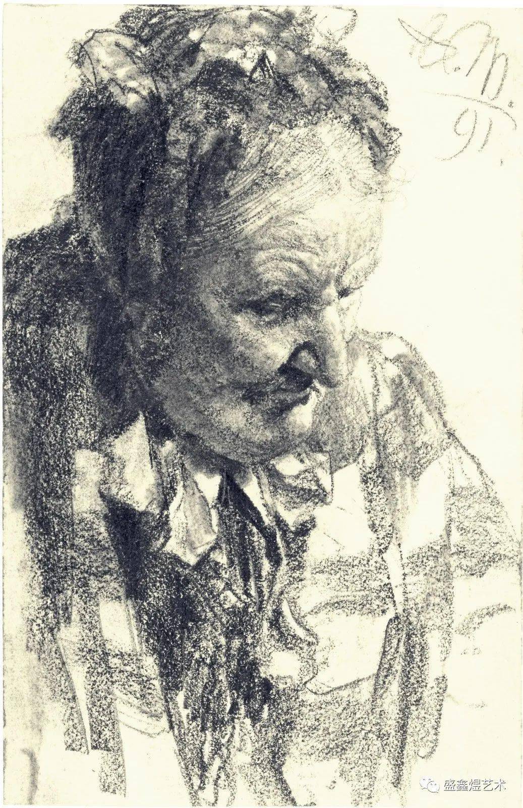 攫取不尽的宝藏一百多幅门采尔素描每幅都精彩