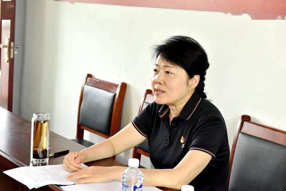 学习百年党史感悟初心使命区委副书记区政府党组书记马晓平到咱白鹤镇