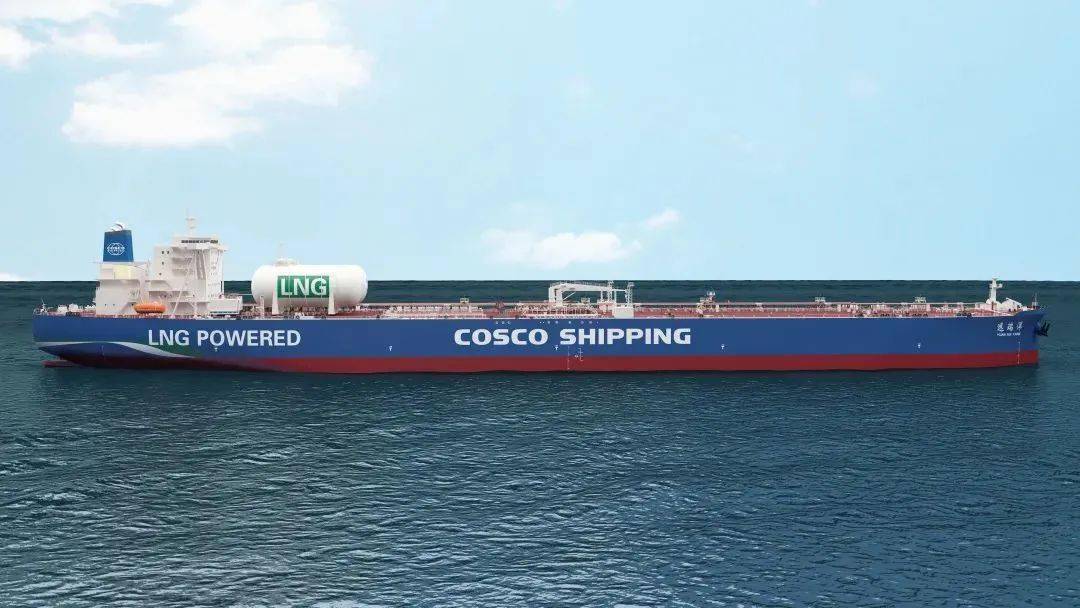 超大型原油船(vlcc)为中远海运集团建造的中国船舶集团旗下大船集团