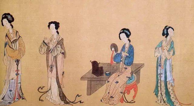 易书考丨古代仕女美人百态画谱_搜狐网
