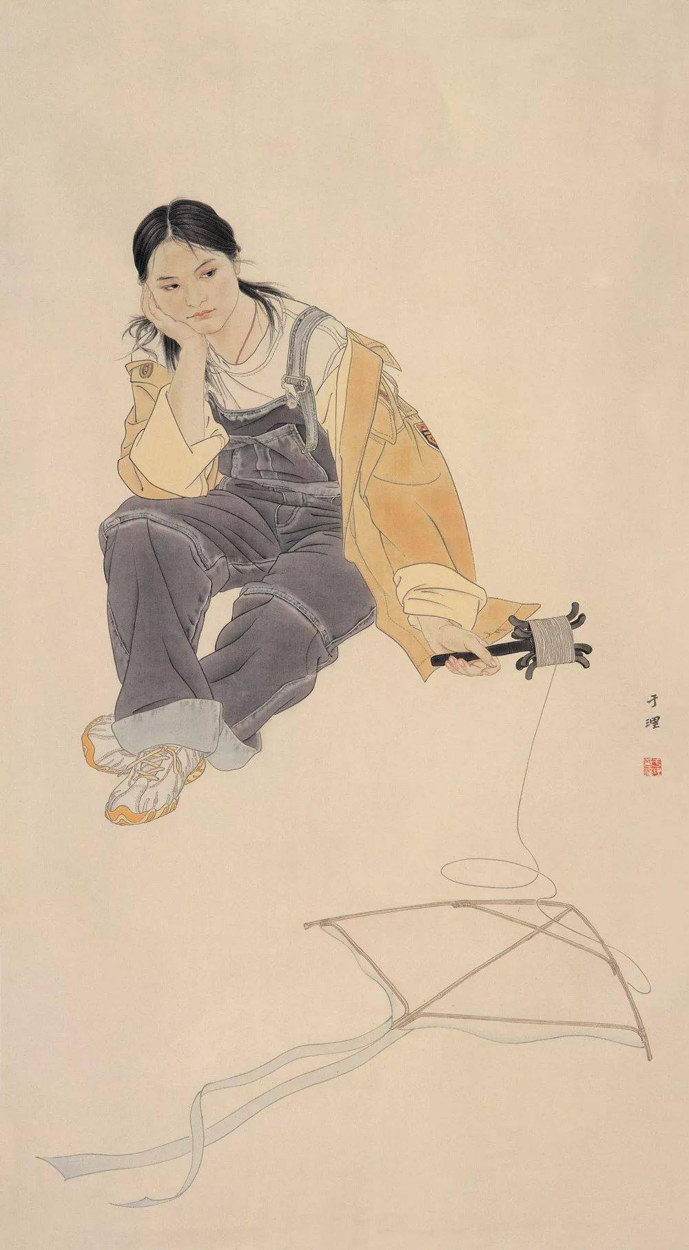 当代工笔人物百家精品展_作品