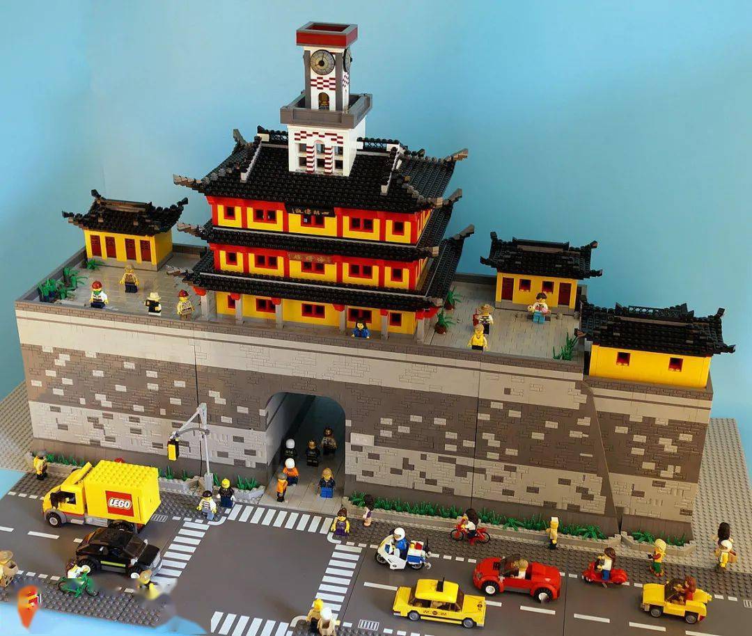 用乐高拼出绝美中国风建筑他的作品里藏的都是家乡记忆