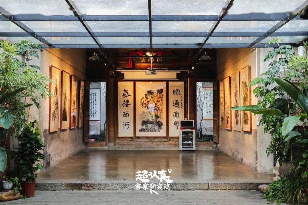 百年民居玉堂小筑,化身乡村美术馆是办的第一座客家乡村美术馆.