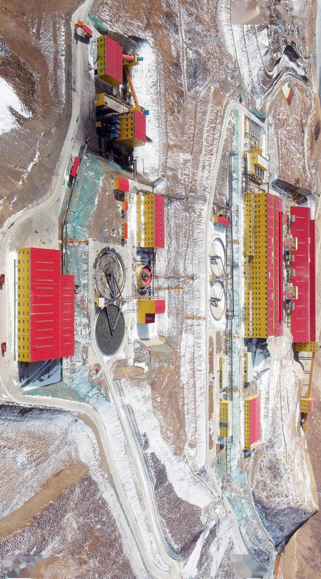 中国恩菲总承包建设的西藏昌都玉龙铜矿改扩建工程项目