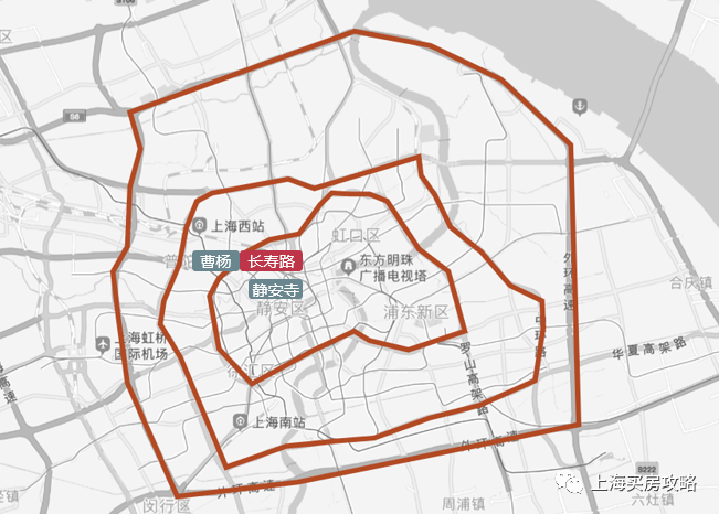 上海内环线图片