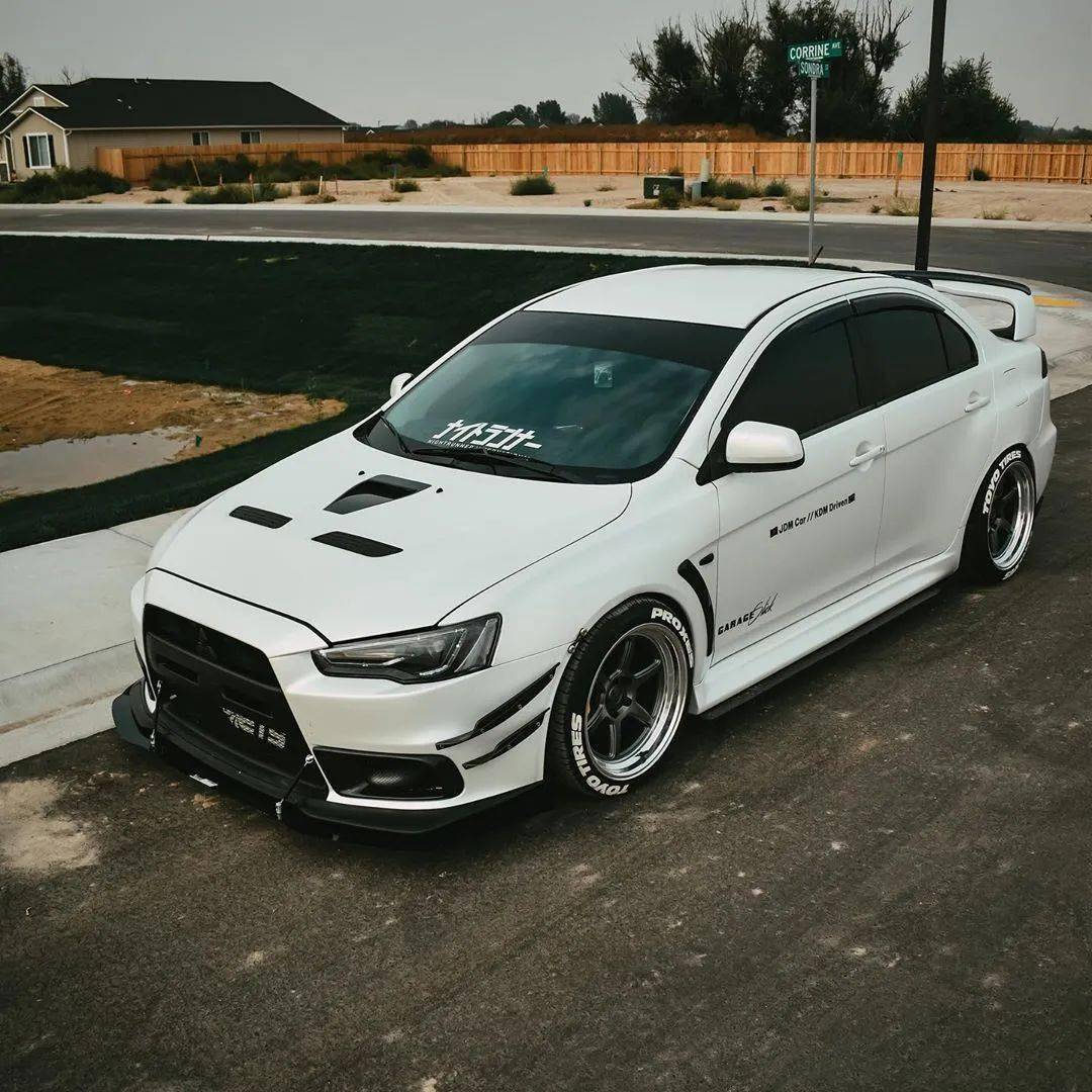 10 代三菱 evo instagram 改装集