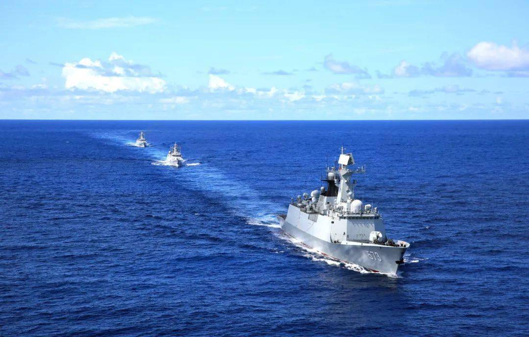 砺剑大洋!南部战区海军组织舰艇编队远海训练