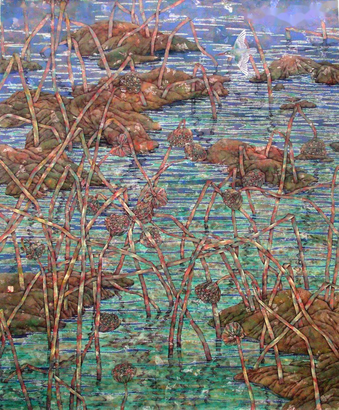 全国美术院校中青年工笔画作品展作品
