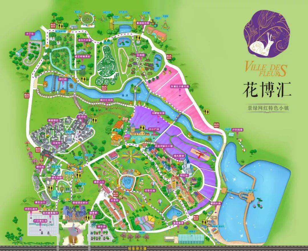 武汉园博园地图图片