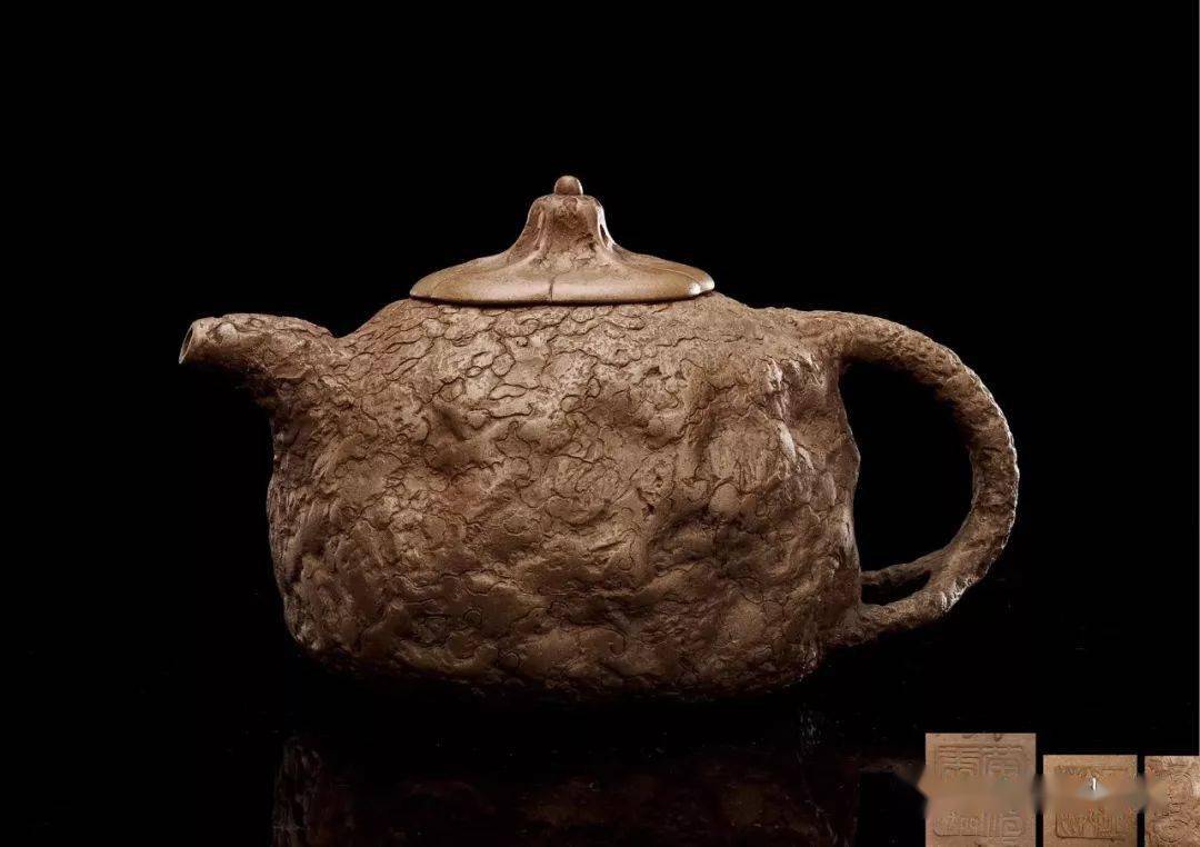 清晚期 黄玉麟制段泥供春壶
