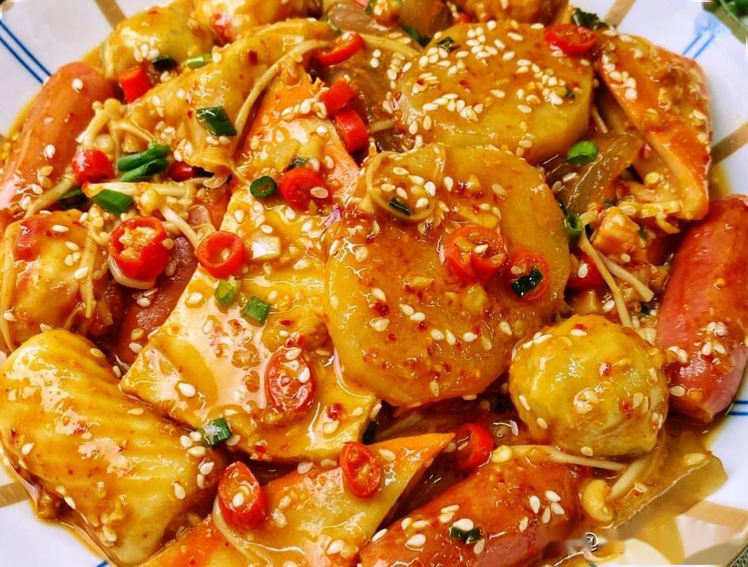 超简单零失败的美食家常菜推荐:麻辣拌,孜然土豆片,蒜香蟹柳条_食材