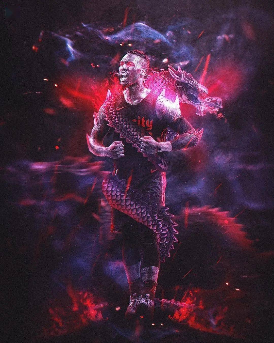 篮球壁纸showtime达米恩利拉德高清壁纸100张