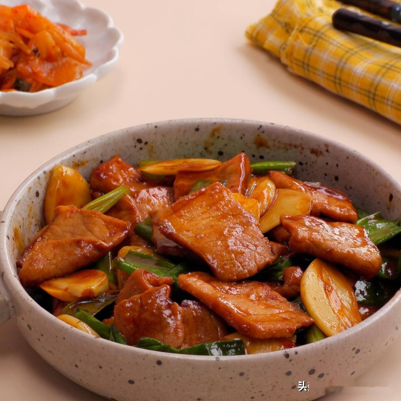 蒜爆肉最好吃的做法