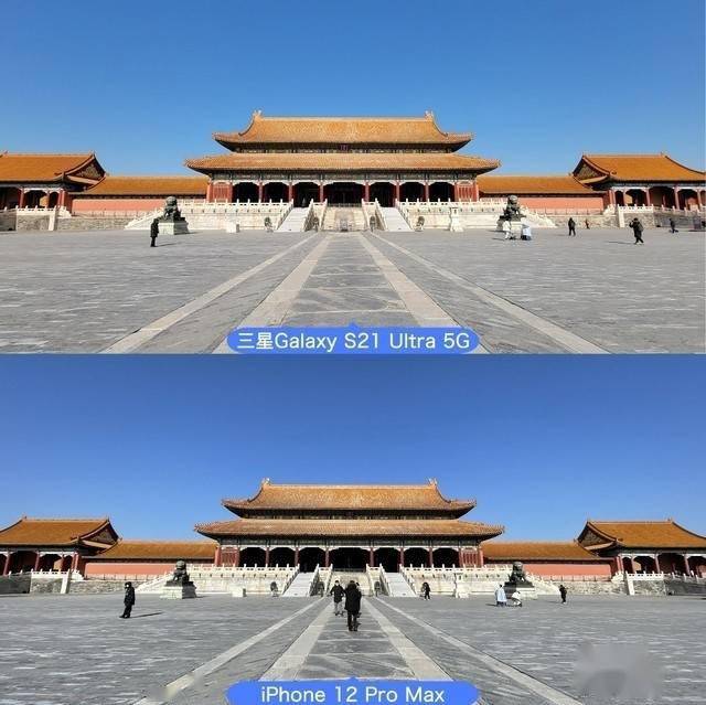 超广角对比样张