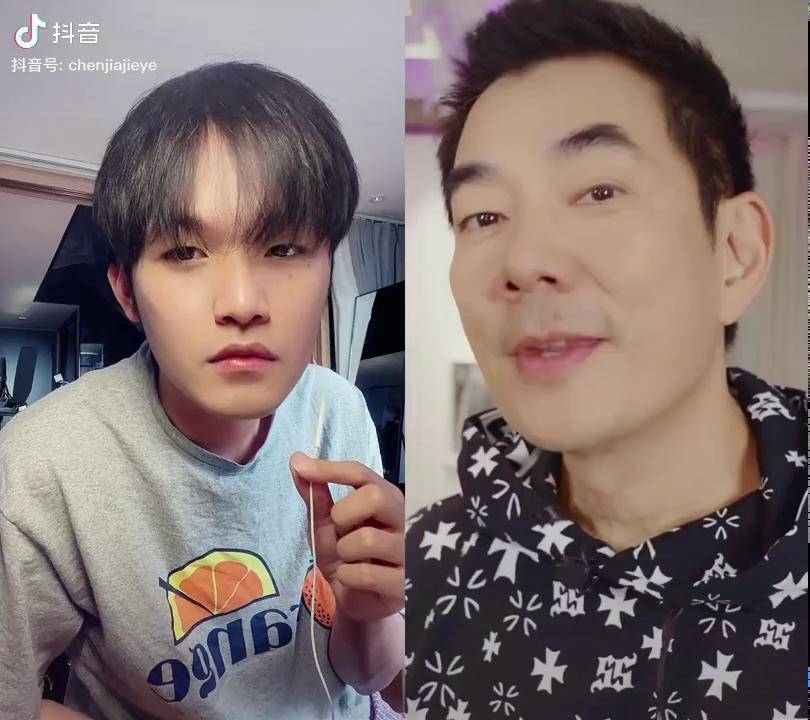 和 任贤齐 一起 合拍 任贤齐赖美云合唱铁血丹心 电影射雕降龙十八掌