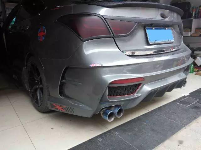 浓浓战斗风,杀气十足的现代名图改装案例