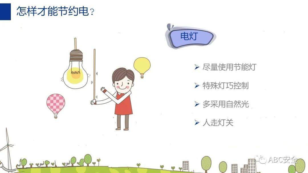 节约用电从我做起ppt