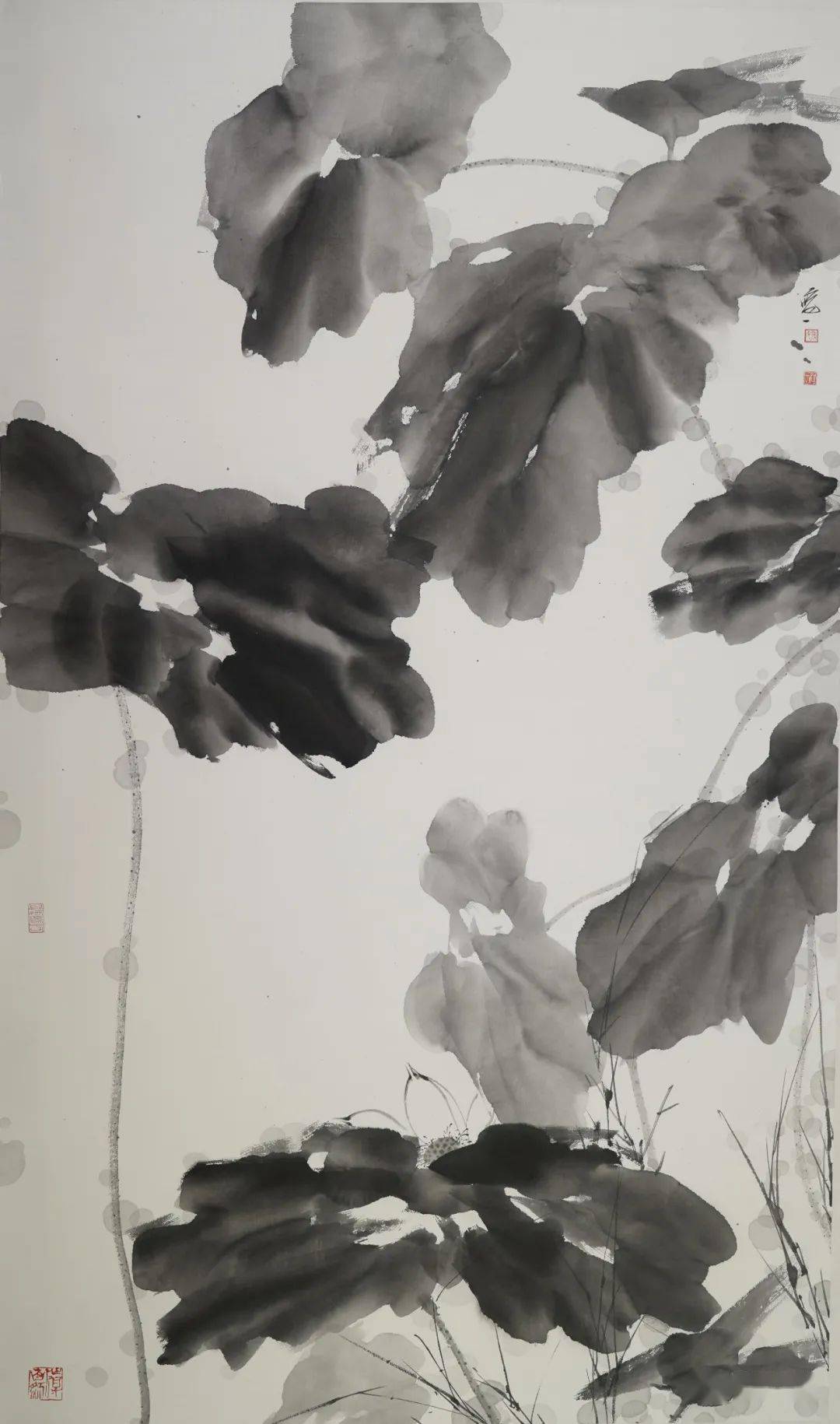 心静手闲试涂鸦孙鸣一水墨画展