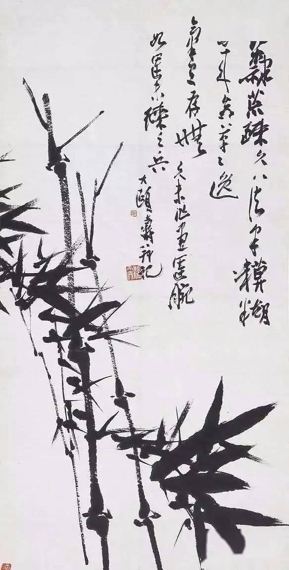 潘天寿:写意画要利用全身之体力,臂力,腕力,才能得气势